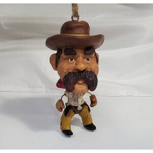 J. Devlin Art Bac 720 Cowboy Ornament Articulating Gunslinger Bert Anderson